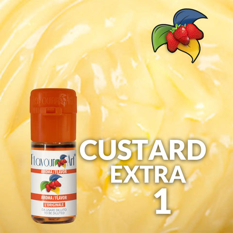 CUSTARD EXTRA 1 - ΑΓΓΛΙΚΗ ΚΡΕΜΑ ΕΞΤΡΑ 1 (10ML DIY ΣΥΜΠΥΚΝΩΜΕΝΟ ΑΡΩΜΑ)