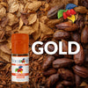 GOLD - ΑΝΑΤΟΛΙΤΙΚΟΣ ΚΑΠΝΟΣ & ΚΑΚΑΟ (10ML DIY ΣΥΜΠΥΚΝΩΜΕΝΟ ΑΡΩΜΑ)