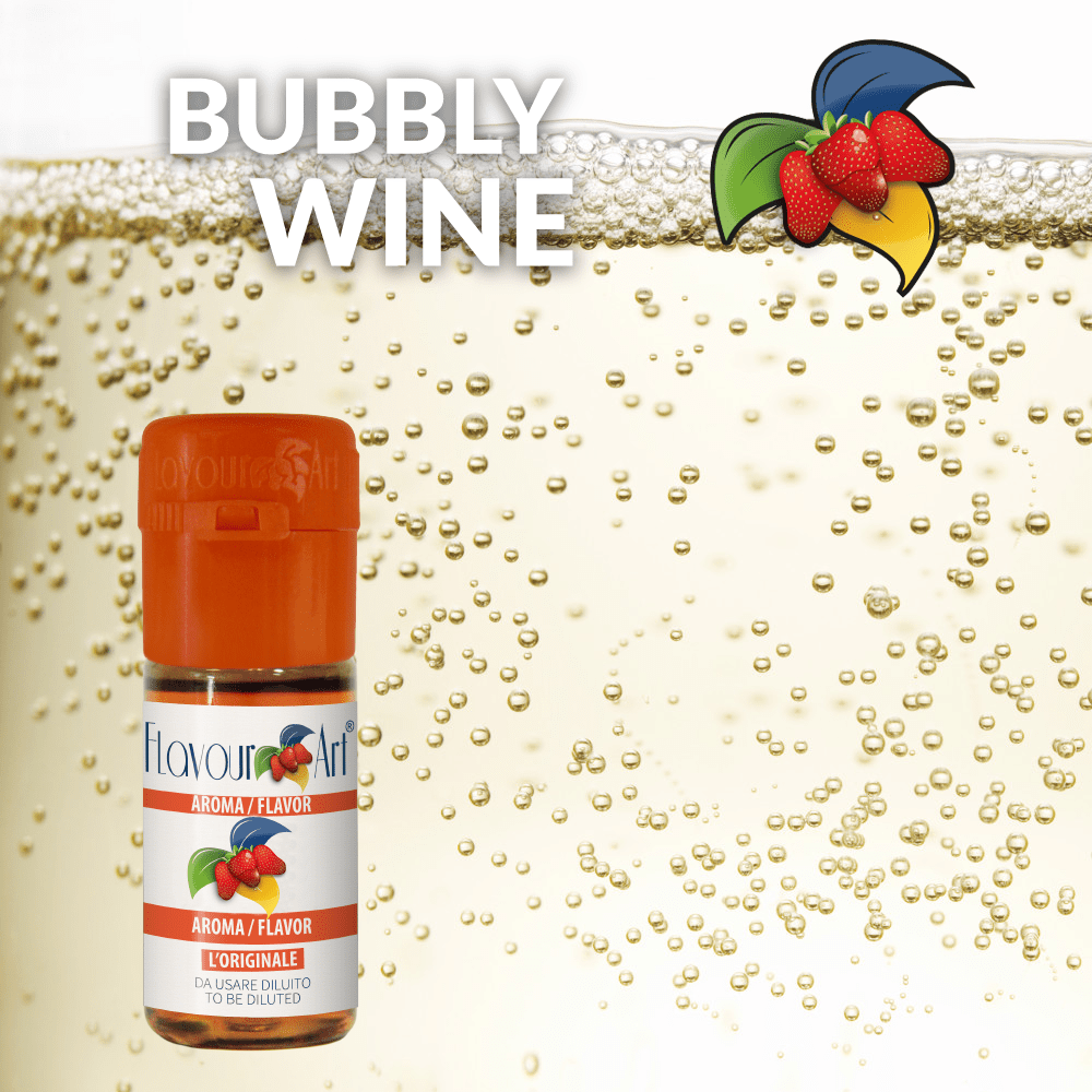 BUBBLY WINE - ΑΦΡΩΔΗΣ ΟΙΝΟΣ (10ML DIY ΣΥΜΠΥΚΝΩΜΕΝΟ ΑΡΩΜΑ)