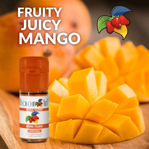 MANGO FRUITY JUICY - ΖΟΥΜΕΡΟ ΜΑΝΓΚΟ (10ML DIY ΣΥΜΠΥΚΝΩΜΕΝΟ ΑΡΩΜΑ)