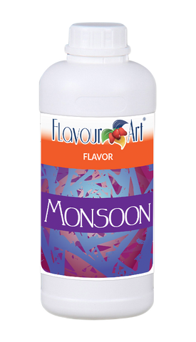 MONSOON - ΣΚΟΥΡΟΣ ΠΙΚΑΝΤΙΚΟΣ ΚΑΠΝΟΣ, ΦΡΟΥΤΑ & ΒΑΝΙΛΙΑ (BULK ΣΥΜΠΥΚΝΩΜΕΝΟ ΑΡΩΜΑ)
