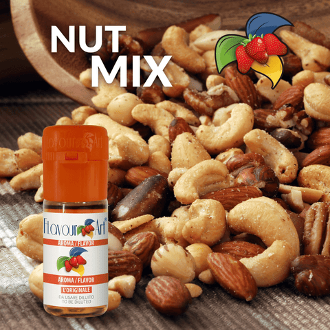 NUT MIX - ΜΙΓΜΑ ΞΗΡΩΝ ΚΑΡΠΩΝ (10ML DIY ΣΥΜΠΥΚΝΩΜΕΝΟ ΑΡΩΜΑ)