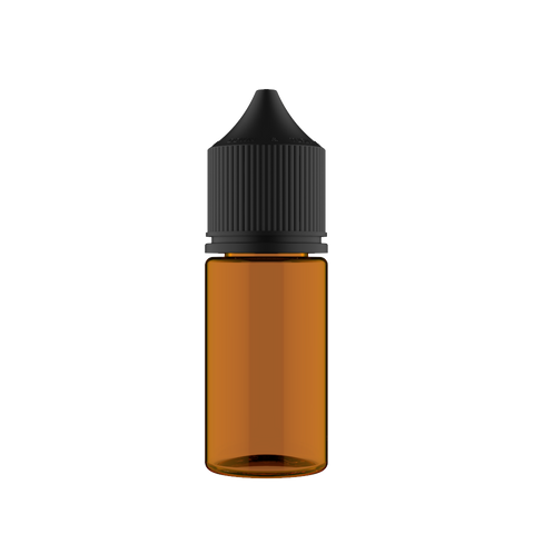 CGUB1-30MLSC-AMBK - ΚΟΥΤΙ 1000 ΤΕΜΑΧΙΩΝ - ΜΠΟΥΚΑΛΑΚΙ CHUBBY GORILLA 30ML STUBBY (ΔΙΑΦΑΝΟ ΠΟΡΤΟΚΑΛΙ ΜΕ ΜΑΥΡΟ ΚΑΠΑΚΙ)