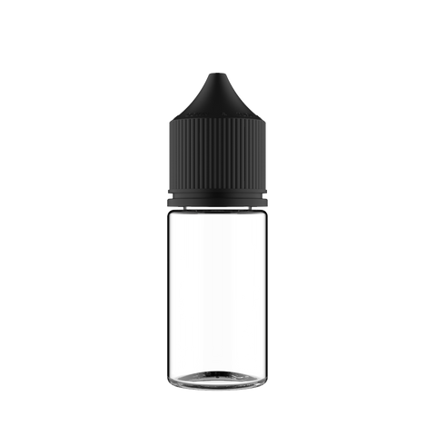 CGUB1-30MLSC-BK - ΚΟΥΤΙ 1000 ΤΕΜΑΧΙΩΝ - ΜΠΟΥΚΑΛΑΚΙ CHUBBY GORILLA 30ML STUBBY (ΔΙΑΦΑΝΟ ΜΕ ΜΑΥΡΟ ΚΑΠΑΚΙ)