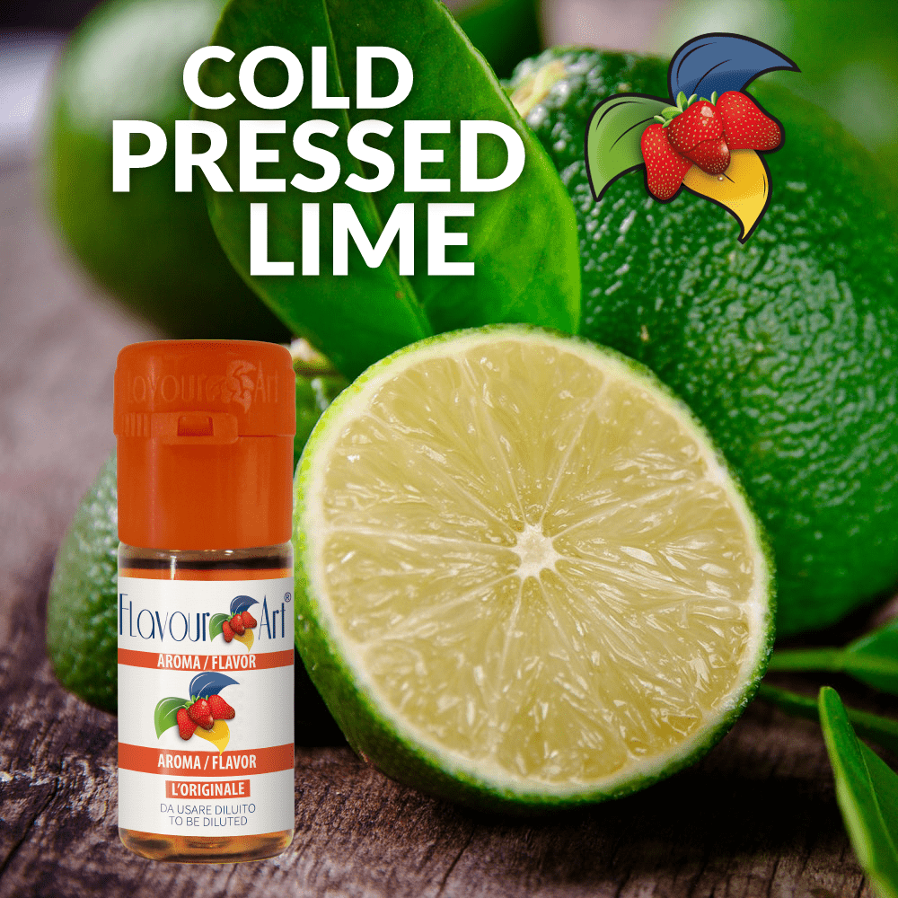 TAHITY LIME COLD PRESSED - ΛΑΙΜ ΣΤΥΜΜΕΝΟ (10ML DIY ΣΥΜΠΥΚΝΩΜΕΝΟ ΑΡΩΜΑ)
