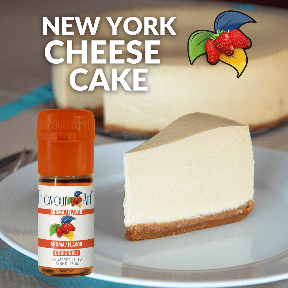 NEW YORK CHEESECAKE - ΤΣΙΖΚΕΙΚ ΝΕΑΣ ΥΟΡΚΗΣ (10ML DIY ΣΥΜΠΥΚΝΩΜΕΝΟ ΑΡΩΜΑ)