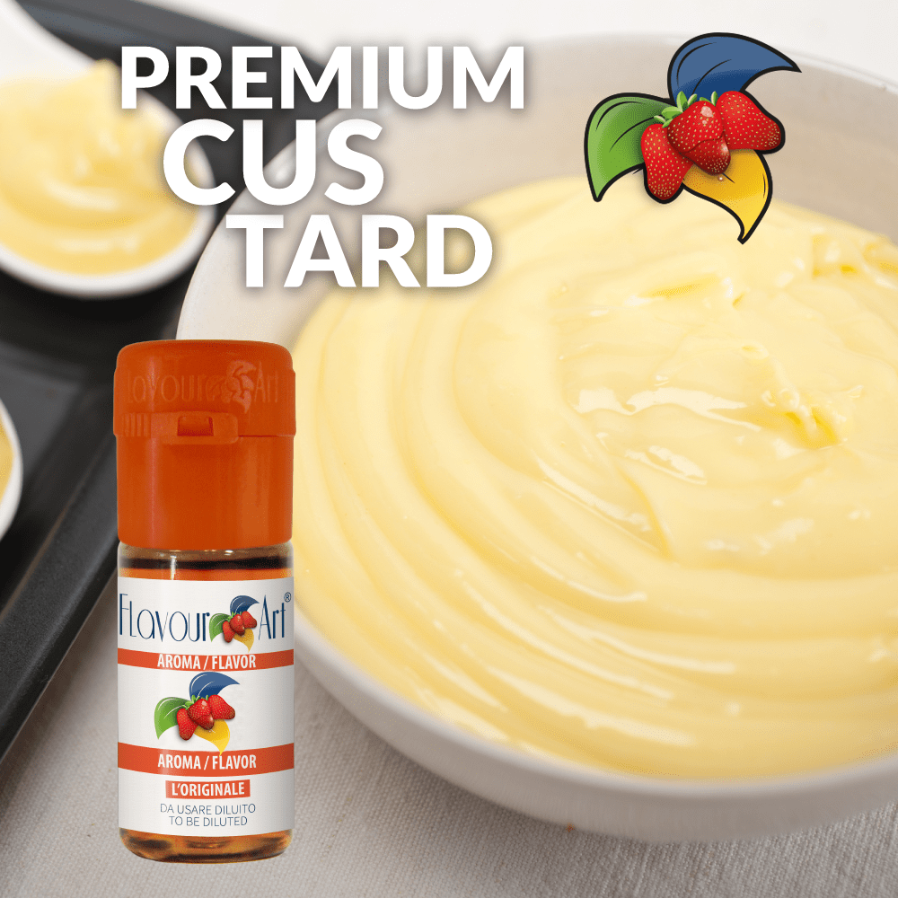 PREMIUM CUSTARD - ΚΟΡΥΦΑΙΑ ΑΓΓΛΙΚΗ ΚΡΕΜΑ (10ML DIY ΣΥΜΠΥΚΝΩΜΕΝΟ ΑΡΩΜΑ)