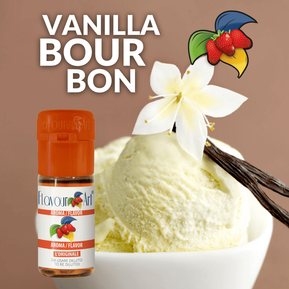 BOURBON VANILLA - ΒΑΝΙΛΙΑ ΜΠΕΡΜΠΟΝ (10ML DIY ΣΥΜΠΥΚΝΩΜΕΝΟ ΑΡΩΜΑ)