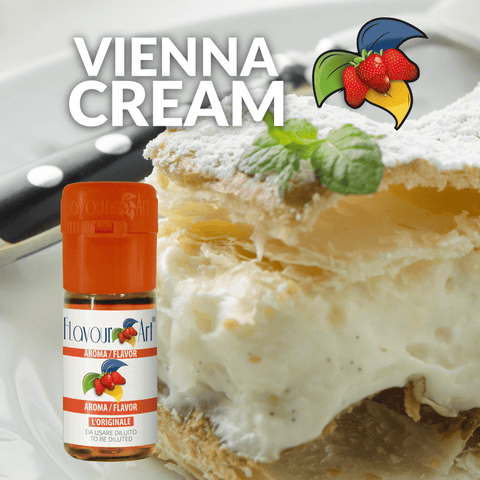 VIENNA CREAM - ΚΡΕΜΑ ΖΑΧΑΡΟΠΛΑΣΤΙΚΗΣ (10ML DIY ΣΥΜΠΥΚΝΩΜΕΝΟ ΑΡΩΜΑ)