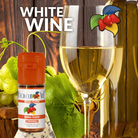 WΗΙΤΕ WINE - ΛΕΥΚΟ ΚΡΑΣΙ (10ML DIY ΣΥΜΠΥΚΝΩΜΕΝΟ ΑΡΩΜΑ)